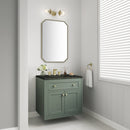 James Martin Chicago 30" Single Bathroom Vanity, Smokey Celadon