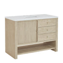 James Martin Marigot 48" Single Bathroom Vanity, Sunwashed Oak