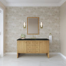 James Martin Hudson 60" Single Bathroom Vanity, Light Natural Oak