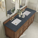 James Martin Lorelai 72" Double Bathroom Vanity, Mid-Century Walnut