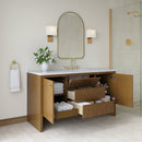 James Martin Hudson 60" Single Bathroom Vanity, Honey Oak