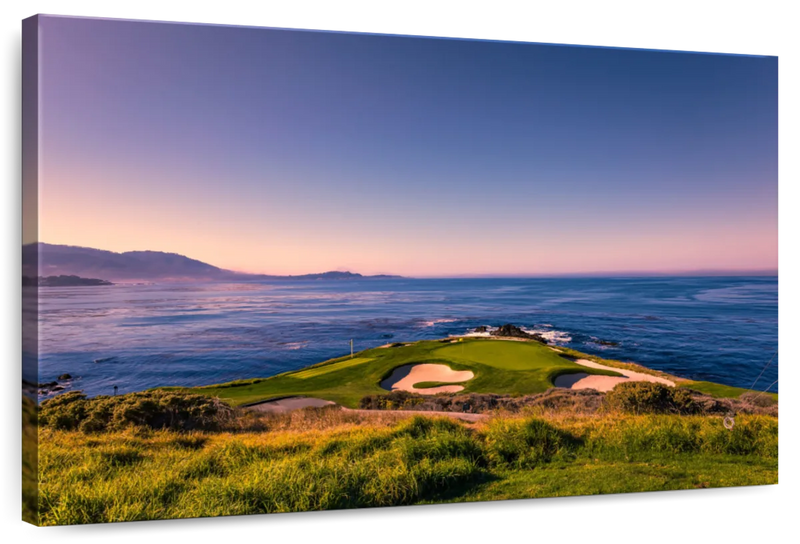 Pebble Beach Blue Sky Wall Art