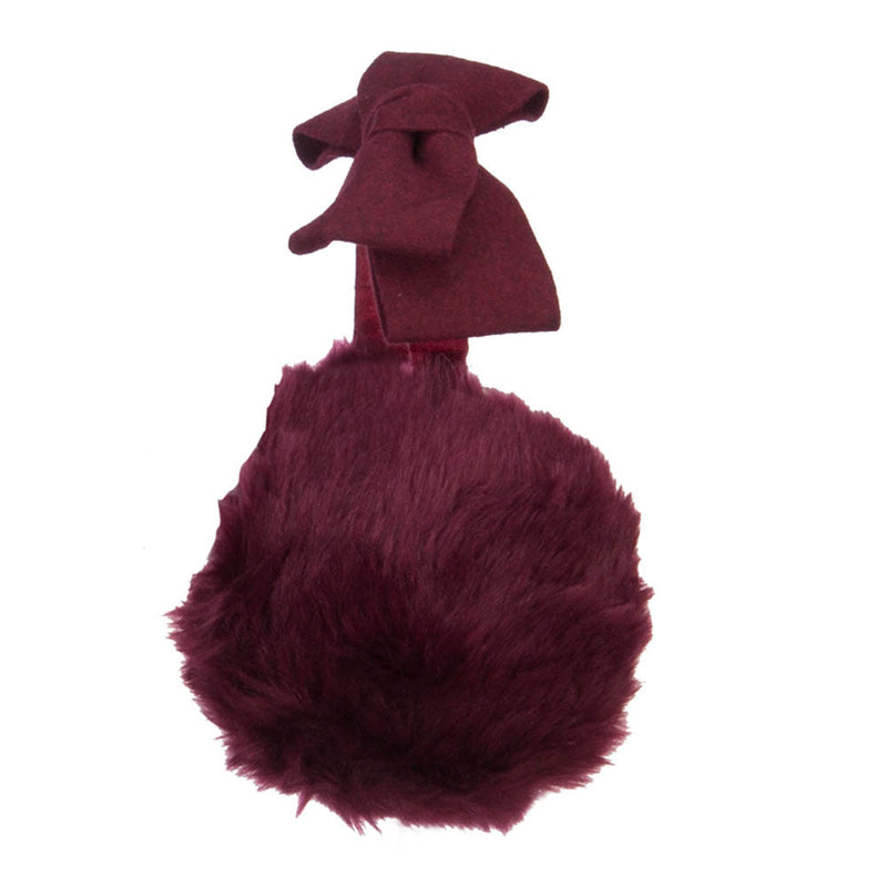 Faux Fur Felt Bow Ear Muff