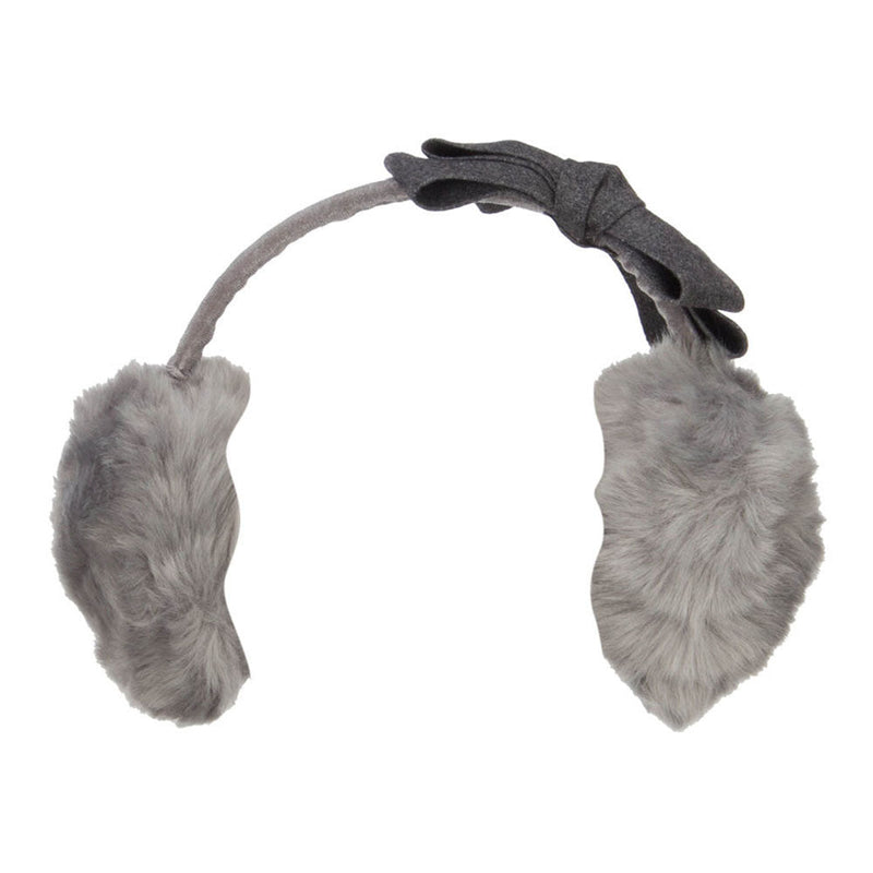 Faux Fur Felt Bow Ear Muff