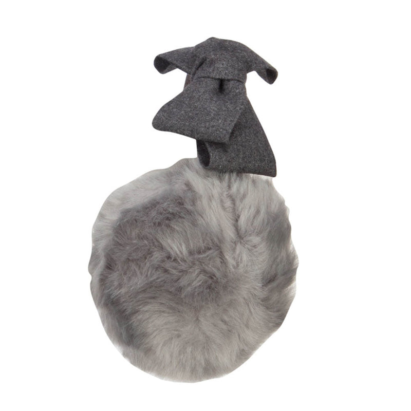 Faux Fur Felt Bow Ear Muff