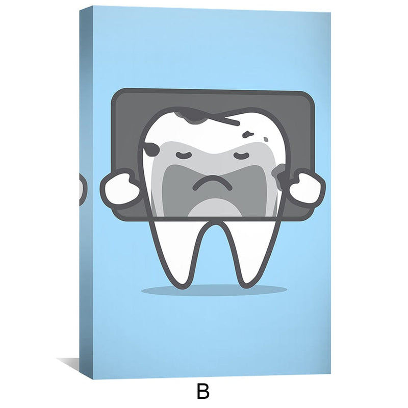 Xray Tooth Canvas