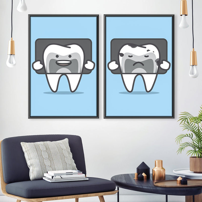 Xray Tooth Canvas