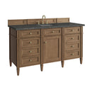 James Martin Brittany 60" Single Bathroom Vanity, Pecan