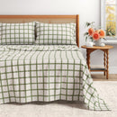 Turkish Cotton Flannel Sheet Set - Plaid & Stripe Collection by Great Bay Home