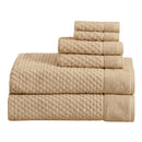 Cotton Diamond Waffle Weave Bath Towel Set - Grayson Collection by Great Bay Home