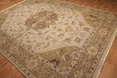 9' x 12' Hand knotted  Traditional Reversible wool Area rug 9x12 Mustard