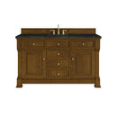 James Martin Brookfield 60" Single Bathroom Vanity, Honey Oak