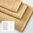 Cotton Diamond Waffle Weave Bath Towel Set - Grayson Collection by Great Bay Home