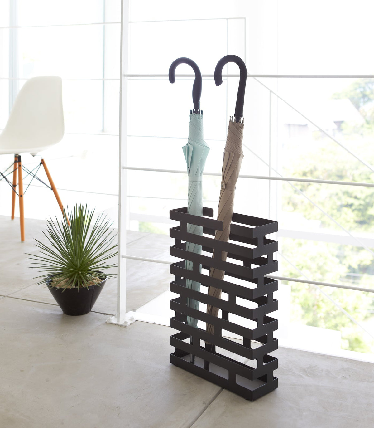 Umbrella Stand - Rectangle - Steel, photo 10 of 11