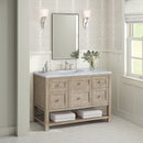 James Martin Breckenridge 48" Single Bathroom Vanity, Whitewashed Oak