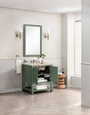 James Martin Breckenridge 30" Single Bathroom Vanity, Smokey Celadon