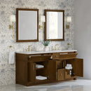 James Martin Bellshire 72" Double Bathroom Vanity, Honey Oak