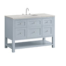 James Martin Breckenridge 48" Single Bathroom Vanity, Serenity Blue