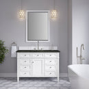 James Martin Brittany 48" Single Bathroom Vanity, Bright White