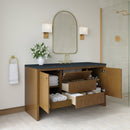 James Martin Hudson 60" Single Bathroom Vanity, Honey Oak