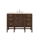 James Martin Addison 48" Single Bathroom Vanity, Mid-Century Acacia