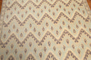 6' x 9' Designer Ikat Hand Knotted 100% Wool Area Rug Aqua