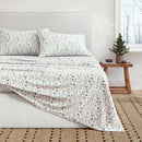 Turkish Cotton Flannel Sheet Set - Winter Floral Collection by Great Bay Home