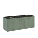 James Martin Chicago 72" Double Bathroom Vanity, Smokey Celadon