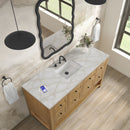 James Martin Breckenridge 60" Single Bathroom Vanity, Light Natural Oak