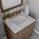 James Martin Bristol 30" Single Bathroom Vanity, Whitewashed Walnut