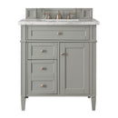 James Martin Brittany 30" Single Bathroom Vanity, Urban Gray