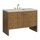James Martin Hudson 48" Single Bathroom Vanity, Honey Oak