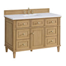 James Martin Lorelai 48" Single Bathroom Vanity, Light Natural Oak