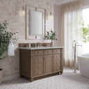 James Martin Bristol 48" Single Bathroom Vanity, Whitewashed Walnut