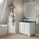James Martin Bristol 36" Single Bathroom Vanity, Bright White