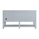 James Martin Breckenridge 60" Double Bathroom Vanity, Serenity Blue