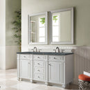 James Martin Bristol 60" Double Bathroom Vanity, Bright White