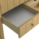 James Martin Hudson 30" Single Bathroom Vanity, Light Natural Oak