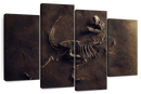 Dinosaur Skeleton Wall Art