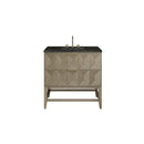 James Martin Emmeline 36" Single Bathroom Vanity, Pebble Oak