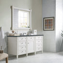 James Martin Brittany 60" Single Bathroom Vanity, Bright White