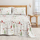 Turkish Cotton Christmas Flannel Sheet Set - Whittaker Collection by Great Bay Home
