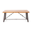 Outdoor 3-Pieces Acacia Wood Dining Set