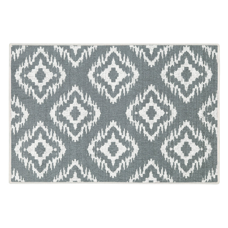 Sussexhome Tetra One Collection 2 x 3 Foot Heavy Duty Low Pile  Landing Rug Runner