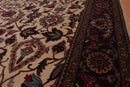 6'1" x 8'7" Hand Knotted 250 KPSI Superfine Wool Oriental Area rug Beige