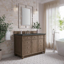 James Martin Bristol 48" Single Bathroom Vanity, Whitewashed Walnut
