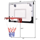 Over-The-Door Mini Basketball Hoop Includes Basketball and 2 Nets by LJGDeals