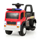 Kids 6V Battery Powered Electric Ride On Fire Truck by LJGDeals