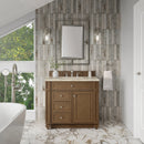 James Martin Bristol 36" Single Bathroom Vanity, Saddle Brown