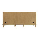 James Martin Lorelai 72" Double Bathroom Vanity, Light Natural Oak